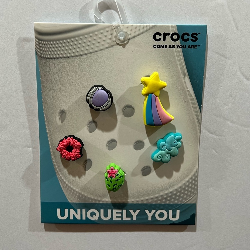 Crocs Uniquely You, Jibbitz, Cactus & Star